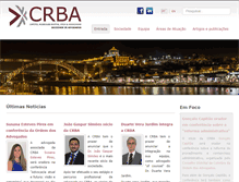 Tablet Screenshot of crba.pt