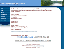 Tablet Screenshot of crba.org